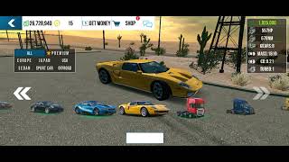 #carparkingmultiplayer ゲーム内の中の課金車以外全部買ったらほぼお金消えた笑