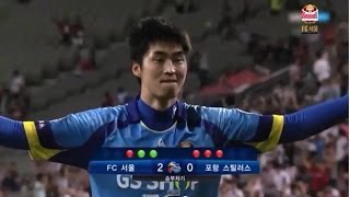 FC서울 유상훈 - ACL 8강 포항전 승부차기 3연속 선방ㅣYu Sanghun - 3 Consecutive PSO Saves in ACL Quarterfinal (2014)