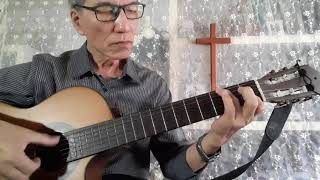 Classical guitar solo on hymns \