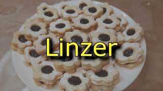 Linzer - lekváros teakeksz