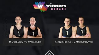 Winners Beach Volleyball. Men. M. Vikhlyaev /V. Avramenko - D. Onyshchuk /V. Maksymovych 30.01.2025