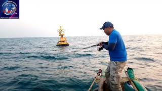 Cikeas officials took part in fishing for the PGN 6 buoy fishing spot.