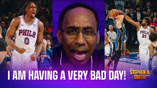 l am having a VERY BAD DAY because of the Knicks