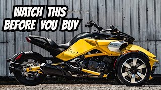 Think Twice Before Buying Can-Am Spyder