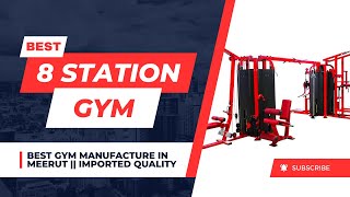 Complete Body Workout Gym Machine || 8 Station Multi Gym || #BestGymMachines || Musclekraftfitness