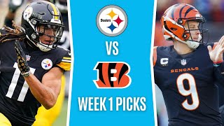 NFL Week 1 Free Picks - STEELERS vs BENGALS - NFL Odds this Week