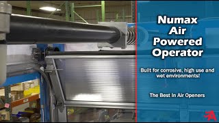 The Most Advanced Magnetically-Coupled Air Powered Operator! - Numax Air Powered Operator