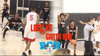 LBCC \u0026 Santa Ana goes to the wire!!! Jeremiah Sadler GOES OFF for 26 | Full Game Highlights