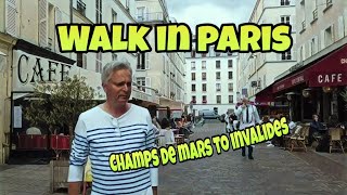 🇫🇷 Walking tour in Paris : From Champ de Mars to Invalides 🚶