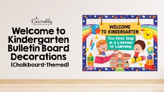 🎉📚 Welcome Back to School Bulletin Board Set – Brighten Your Classroom! ✨🍎