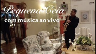 Pequena Ceia com música ao vivo na Saha Campos do Jordão