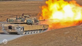 M1 Abram Tank in Action: Shows Monstrously Power and Ability