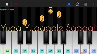 Yuga Yugagale Saagali || Hrudaya Geethe || SPB || #kannada #piano