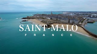 Saint-Malo - a historic French port in Ille-et-Vilaine, Brittany