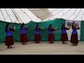 ladakhi dance show at hunder nubra valley.