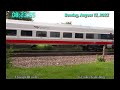 8 13 23 bnsf mendota sub trains w k5hlb u0026 k5hla back to back amtrak 41 horrible p5