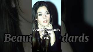 Beauty Standards for Italian girls #youtubeshorts #beautystandard #italian #shorts