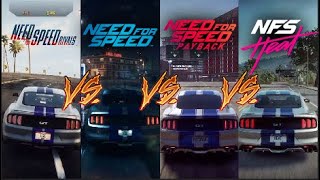 Evolution of NFS games (2013-2019)