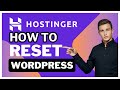 How To Reset WordPress Website In Hostinger | Reset WordPress