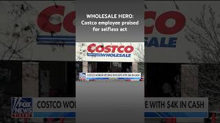 Costco employee returned shopper's lost envelope filled with $4,000 #shorts