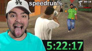 ROMPÍ RECORD en SPEEDRUN de GTA SAN ANDREAS después de 7 MESES (5:22:17)