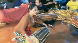 Belajar Tabuh Gong Tari Rejang Renteng bersama Ibu Dayu Rejang Renteng & Sanggar Puri Agung Jrokuta