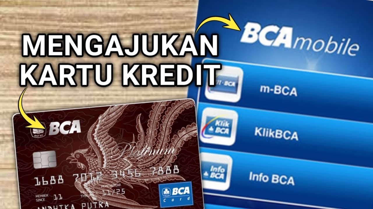 Cara Pengajuan Kartu Kredit BCA Lewat M-Banking - YouTube