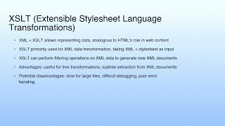 Short Summary | Cloud Computing XML Basics II