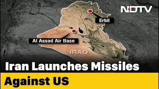 Iran Fires Missiles Against US Bases In Iraq