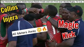 Collins Injera The Legend | Historic Kick Made Kenya Reach Finals & Win 1st Ever World Rugby 7s Cup.