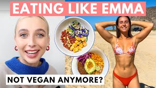 Eating Like Emma Chamberlain For A Day | easy & healthy recipes