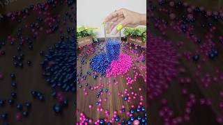 Satisfying Reverse Beads ASMR 🔵💖🔵 #reverse #asmr #satisfying