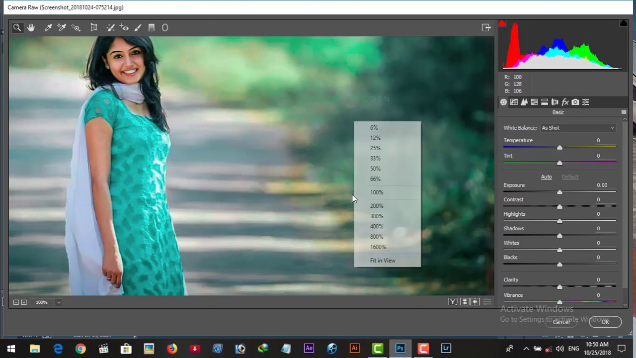 Camera Raw Tutorial - Photoshop Cs6 - YouTube