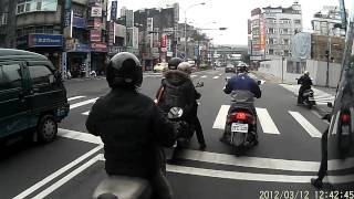 獵豹 M1 行車紀錄器 日間測試