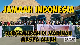 HEBOH JAMAAH INDONESIA PERDANA GEMURUH DI MADINAH