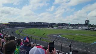 First Lap of the 108th Indianapolis 500 \u0026 Crash