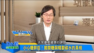 小心糖胖症！揭開糖與精製碳水的真相｜兒童糖胖與性早熟 如何逆轉成長關鍵？｜劉博仁、胡文龍《Dr.劉的健康週報》2025.2.1