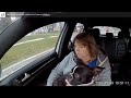 moms reaction golf r launch....son takes mom for a ride in his 400 hp golf r and does a launch