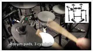 Carlsbro CS D100 Electronic drum kit.