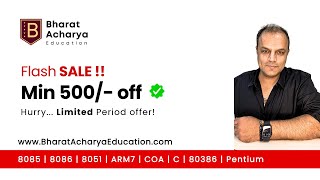 Flash Sale Min 500 off | Hurry, Limited time Offer | Bharat Acharya Education