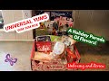 Holiday Box UNIVERSAL YUMS Subscription Box Unboxing & Taste Test | December 2021 Yum-Yum Box