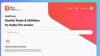 How to Use the Website Checker and Ping Tool | SaiWebPro Tools #WebsiteChecker #PingTool #SaiWebPro