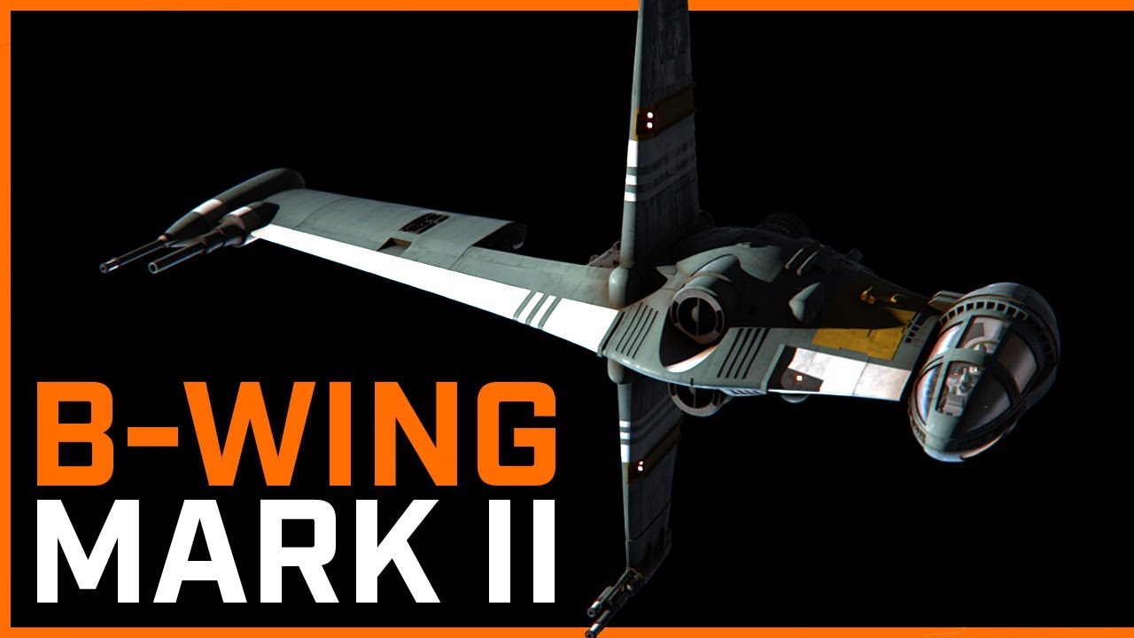 B-wing Mark 2: Fan-made Resistance B-Wing - YouTube