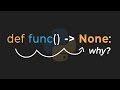 Why I Explicitly Return “None” In All My Functions (Python)