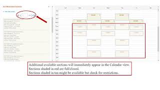 OnTrack Planning Sections