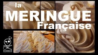 Recette de meringue française - recette facile - pâtisserie - dessert - Albarock