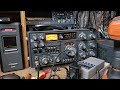 The 1983 Yaesu Ft101 zd mk3 ham radio.