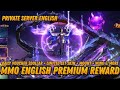 MMO ENGLISH PREMIUM REWARD FREE VOUCHER 1,3K DOLLAR + SET SKIN LIMITED + DAILY VOUCHER + WING & MORE