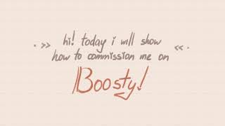 How to pay with Paypal using Boosty ✧ For commissioners