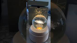 3D Crystal Ball Music Box (Galaxy)